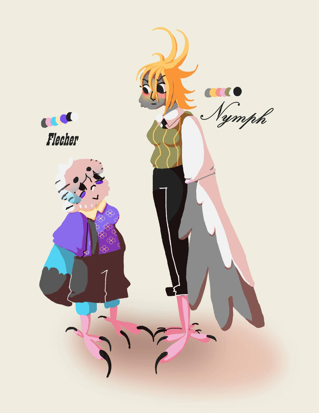 Flecher and Nyphm Desgin