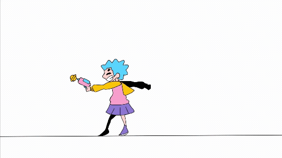 Spunky Little Girl Walk Cycle, Toom Boom Harmony. An introduction to animating a walk cycle.