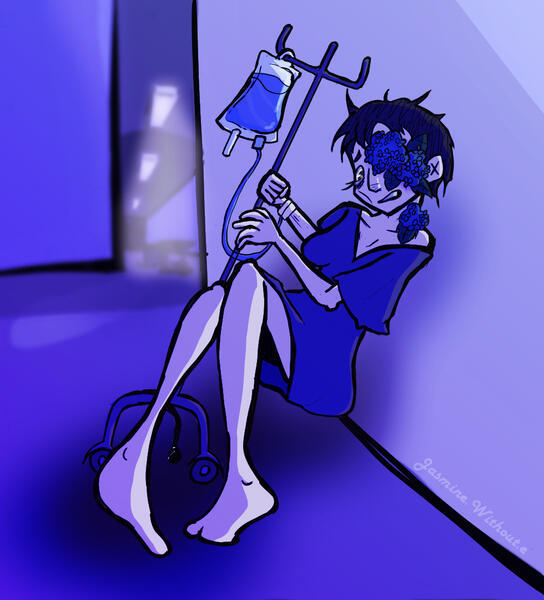 Hydrangea Patient, FireAlpaca